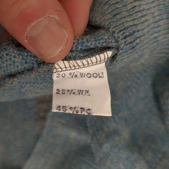 Lorenzo Ferri Wool Blend Bagpiper Sweater Gray Brown Size Medium - Picture 10 of 14